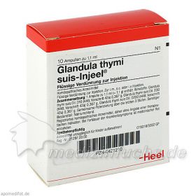 GLANDULA THYM SUI INJ O, 10 ST – PZN 421210 из Германии