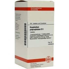 GNAPHALIUM POLYC D 3, 200 ST – PZN 4219020 из Германии