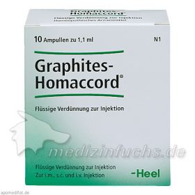 GRAPHITES HOMACCORD, 10 ST – PZN 431680 из Германии
