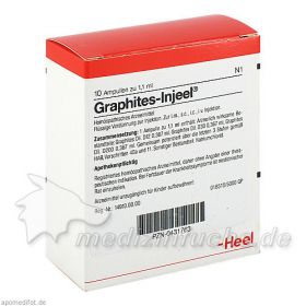 GRAPHITES INJ, 10 ST – PZN 431763 из Германии