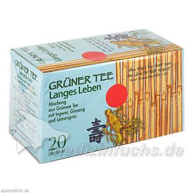 GRÜNER TEE + INGWER + GINSENG, 20 ST – PZN 4401405 из Германии