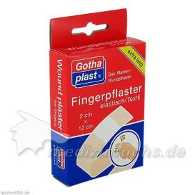 GOTHAPLAST FINGERVERBAND 2X12, 5X2 ST – PZN 4409944 из Германии