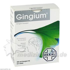 Gingium Lösung, 2X100 ML – PZN 4420271 из Германии