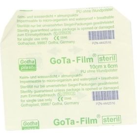 GoTa-FILM steril 10cmx6cm, 1 ST – PZN 4442516 из Германии