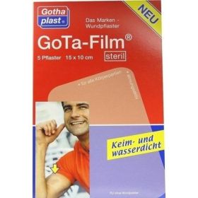 GoTa-FILM steril 15cmx10cm, 5 ST – PZN 4442551 из Германии