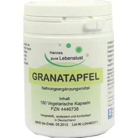 Granatapfel Konzentrat 40% Vegi Kapseln, 180 ST – PZN 4446738 из Германии