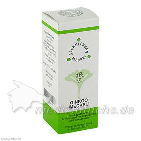 GINKGO MECKEL Tropfen, 50 ML – PZN 4450042 из Германии