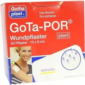 GoTa-POR Wundpflaster steril 100mmx60mm, 50 ST – PZN 4473592 из Германии