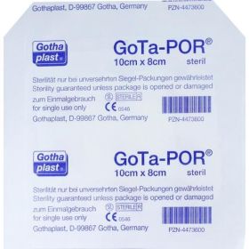 GoTa-POR Wundpflaster steril 100mmx80mm, 1 ST – PZN 4473600 из Германии