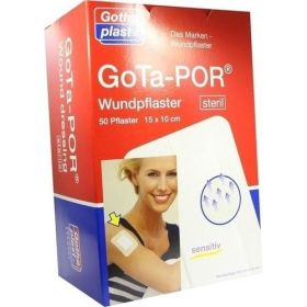 GoTa-POR Wundpflaster steril 150mmx100mm, 50 ST – PZN 4473652 из Германии