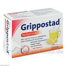 GRIPPOSTAD HEISSGETRAENK, 10 ST – PZN 4548551 из Германии