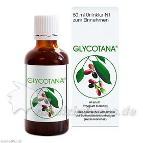GLYCOTANA, 50 ML – PZN 4611309 из Германии