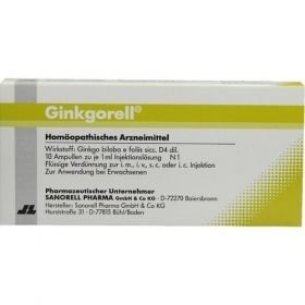Ginkgorell, 10X1 ML – PZN 4689926 из Германии