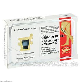 Glucosamin + Chondroitin Pharma Nord, 60 ST – PZN 4766549 из Германии