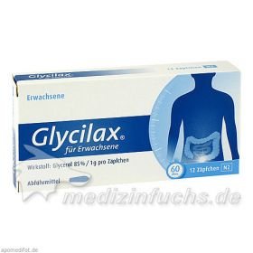 GLYCILAX FUER ERWACHSENE, 12 ST – PZN 4942851 из Германии