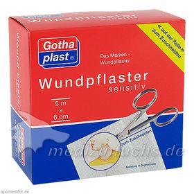 GOTHAPLAST SENSITIV 5MX6CM, 1 ST – PZN 4951229 из Германии