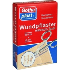 GOTHAPLAST WUNDPFLASTER ELASTISCH 50CMX6CM, 1 ST – PZN 4951382 из Германии