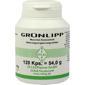 GRÜNLIPP Muschel-Konzentrat, 120 ST – PZN 4953062 из Германии