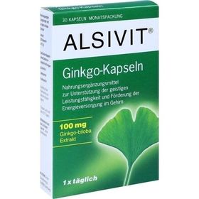 Ginkgo 100 mg ALSIVIT Kapseln, 30 ST – PZN 5350207 из Германии