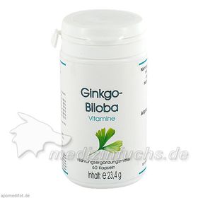 Ginkgo-Biloba Kapseln, 60 ST – PZN 603566 из Германии