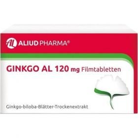 Ginkgo AL 120 mg Filmtabletten, 30 ST – PZN 6565140 из Германии