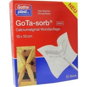 GoTa-sorb steril 10cmx10cm, 10 ST – PZN 6979628 из Германии