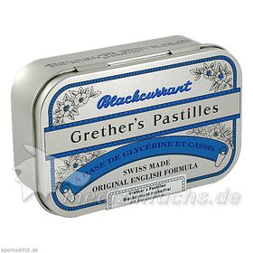 GRETHERS BLACKCURRANT Silber zf Dose, 110 G – PZN 6989673 из Германии