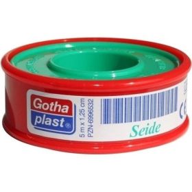 Gotha-SILK Heftpflaster Seide 5mx1.25cm, 1 ST – PZN 6996532 из Германии
