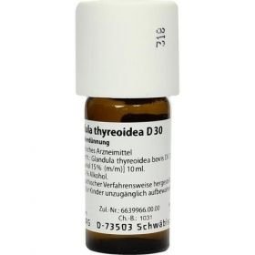 Glandula thyreoidea D30, 20 ML – PZN 7043679 из Германии