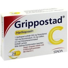 Grippostad C Hartkapseln, 24 ST – PZN 7100897 из Германии