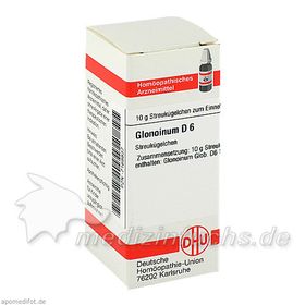 GLONOINUM D 6, 10 G – PZN 7168837 из Германии