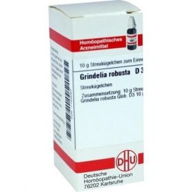 GRINDELIA ROBUSTA D 3, 10 G – PZN 7169067 из Германии