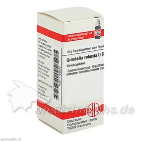 GRINDELIA ROBUSTA D 6, 10 G – PZN 7169073 из Германии