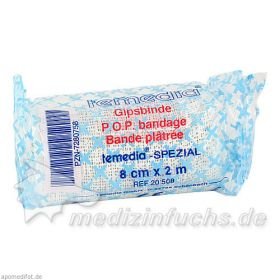 GIPSBINDE TEMEDIA SPEZIAL 8CMX2M, 1 ST – PZN 7280758 из Германии