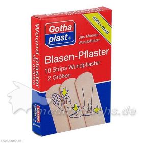 Gothaplast Hautblasenpflaster, 10 ST – PZN 7430471 из Германии
