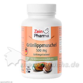 Grünlippmuschel mit 2% GAG u. 27% Omega-3Fettsäure, 90 ST – PZN 8405185 из Германии