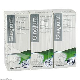 Gingium Loesung, 3X100 ML – PZN 8601035 из Германии