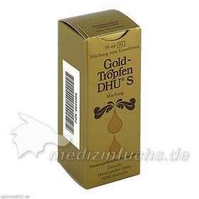 GOLDTROPFEN DHU S, 30 ML – PZN 8654669 из Германии