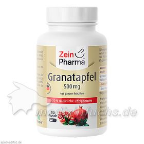 Granatapfel Kapseln 500mg, 90 ST – PZN 9096361 из Германии
