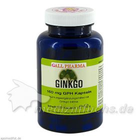 Ginkgo 160mg GPH Kapseln, 120 ST – PZN 9178857 из Германии