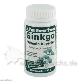 Ginkgo 100mg Extrakt, 120 ST – PZN 9282804 из Германии