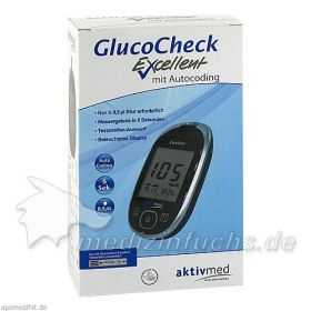 GlucoCheck Excellent Blutzuckermessgerät Set mg/dl, 1 ST – PZN 9483537 из Германии