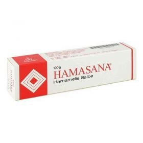 Hamasana Hamamelis Salbe (100 g) – PZN 842319 из Германии