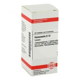 Hamamelis D 12 Tabletten (80 stk) – PZN 2631147 из Германии
