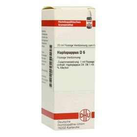 Haplopappus D 6 Dilution (20 ml) – PZN 2924085 из Германии