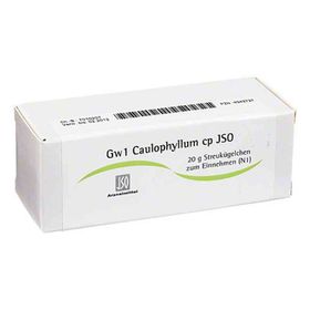 Jso Jkh Gewebemittel Gw 1 Caulophyllum cp Globuli (20 g) – PZN 4942727 из Германии