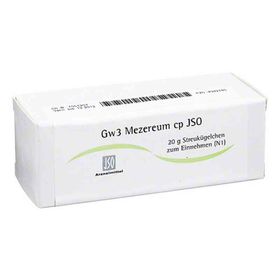 Jso Jkh Gewebemittel Gw 3 Mezereum cp Globuli (20 g) – PZN 4942785 из Германии