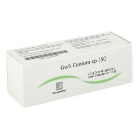 Jso Jkh Gewebemittel Gw 5 Conium cp Globuli (20 g) – PZN 4942839 из Германии
