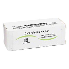Jso Jkh Gewebemittel Gw 9 Pulsatilla cp Globuli (20 g) – PZN 4943164 из Германии