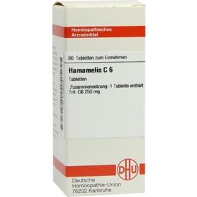 Hamamelis C 6 Tabletten (80 stk) – PZN 7169222 из Германии